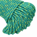 vidaXL Többcélú munkakötél 3 mm 50 m Zöld PP 67,5 kg Max. teherbírás