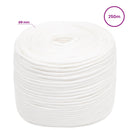 vidaXL Többcélú munkakötél 8 mm 250 m Fehér PP 420 kg Max. teherbírás