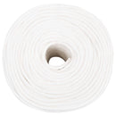 vidaXL Többcélú munkakötél 8 mm 250 m Fehér PP 420 kg Max. teherbírás