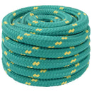 vidaXL Többcélú munkakötél 50 mm 5 m Zöld PP 15000 kg Max. teherbírás