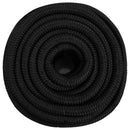 vidaXL Többcélú munkakötél 20 mm 25 m Fekete PP
