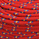 vidaXL Többcélú munkakötél 6 mm 25 m Piros PP 240 kg Max. teherbírás