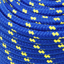 vidaXL Többcélú munkakötél 14 mm 25 m Kék PP 1275 kg Max. teherbírás
