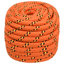 vidaXL Többcélú munkakötél 20 mm 50 m Narancssárga PP