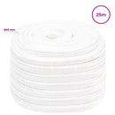 vidaXL Többcélú munkakötél 20 mm 25 m Fehér PP 2400 kg Max. teherbírás