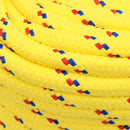 vidaXL Többcélú munkakötél 16 mm 250 m Sárga PP