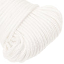 vidaXL Többcélú munkakötél 4 mm 25 m Fehér PP 105 kg Max. teherbírás