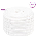 vidaXL Többcélú munkakötél 20 mm 50 m Fehér PP 2400 kg Max. teherbírás