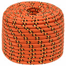 vidaXL Többcélú munkakötél 12 mm 25 m Narancssárga PP