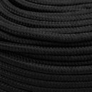 vidaXL Többcélú munkakötél 10 mm 500 m Fekete PP