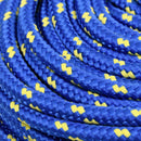 vidaXL Többcélú munkakötél 6 mm 25 m Kék PP 240 kg Max. teherbírás