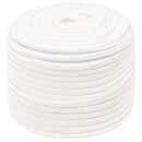 vidaXL Többcélú munkakötél 14 mm 50 m Fehér PP 1275 kg Max. teherbírás