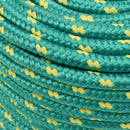 vidaXL Többcélú munkakötél 12 mm 250 m Zöld PP 930 kg Max. teherbírás