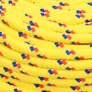 vidaXL Többcélú munkakötél 8 mm 250 m Sárga PP 420 kg Max. teherbírás
