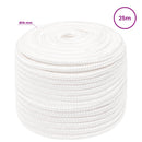 vidaXL Többcélú munkakötél 14 mm 25 m Fehér PP 1275 kg Max. teherbírás