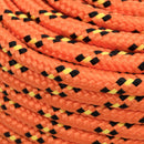 vidaXL Többcélú munkakötél 6 mm 100 m Narancssárga PP