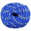 vidaXL Többcélú munkakötél 20 mm 50 m Kék PP 2400 kg Max. teherbírás