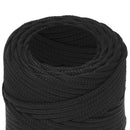 vidaXL Többcélú munkakötél 2 mm 250 m Fekete PP 27 kg Max. teherbírás