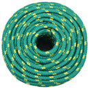 vidaXL Többcélú munkakötél 12 mm 25 m Zöld PP 930 kg Max. teherbírás