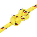 vidaXL Többcélú munkakötél 12 mm 250 m Sárga PP 930 kg Max. teherbírás