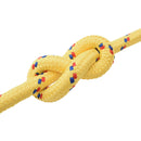 vidaXL Többcélú munkakötél 40 mm 5 m Sárga PP 9600 kg Max. teherbírás