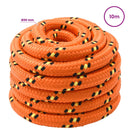 vidaXL Többcélú munkakötél 30 mm 10 m Narancssárga PP