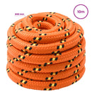 vidaXL Többcélú munkakötél 40 mm 10 m Narancssárga PP