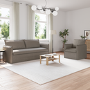 vidaXL Kanapé Szett 2 pcs Tópszínű 196 x 82 x 85 cm Szövet