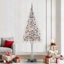 vidaXL Karácsonyfa 300 LED-del állvánnyal Fehér 210 cm PE és Acél