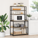 vidaXL Konyhai polc Sonoma tölgy 100 x 40 x 168 cm Faanyag
