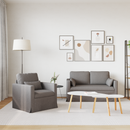 vidaXL Kanapé Szett 2 pcs Tópszínű 139 x 78 x 80 cm szövet