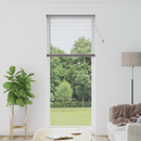 vidaXL Zsalugáter Redőnyök Ezüst 220 x 85 cm Alumínium