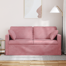 vidaXL Kanapé Rózsaszín 158 x 78 x 80 cm Bársony