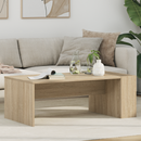 vidaXL Dohányzóasztal Sonoma tölgy 95 x 50 x 34 cm Faanyag