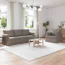 vidaXL Kanapé Szett 2 pcs Tópszínű 201 x 80 x 85 cm szövet