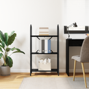 vidaXL Könyvespolc Fekete tölgy 60 x 30 x 109 cm Faanyag