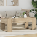 vidaXL Dohányzóasztal Sonoma tölgy 110 x 50 x 41 cm Faanyag