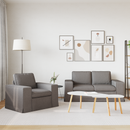 vidaXL Kanapé Szett 2 pcs Tópszínű 162 x 80 x 82 cm szövet
