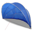 vidaXL Medence kupola 500 x 500 x 236 cm 185T poliészter PU bevonattal