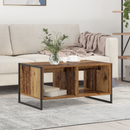 vidaXL Dohányzóasztal Öreg fa 80 x 50 x 40 cm Faanyag