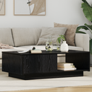 vidaXL Dohányzóasztal fiókkal Fekete tölgy 95 x 55 x 31 cm Faanyag