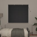 vidaXL Zsalugáter Redőnyök Fekete 130 x 150 cm Alumínium