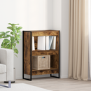 vidaXL Könyvespolc Füstös tölgy 60 x 30 x 86,5 cm Faanyag