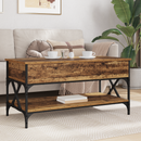 vidaXL Dohányzóasztal Öreg fa 100 x 50 x 50 cm Faanyag