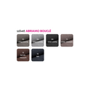 Fotel, bézs/fekete, PRESO