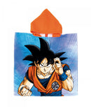 Dragon Ball Son Goku strand törölköző poncsó 55x110cm (Fast Dry), J-ADX15121DB