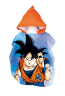 Dragon Ball Son Goku strand törölköző poncsó 55x110cm (Fast Dry), J-ADX15121DB