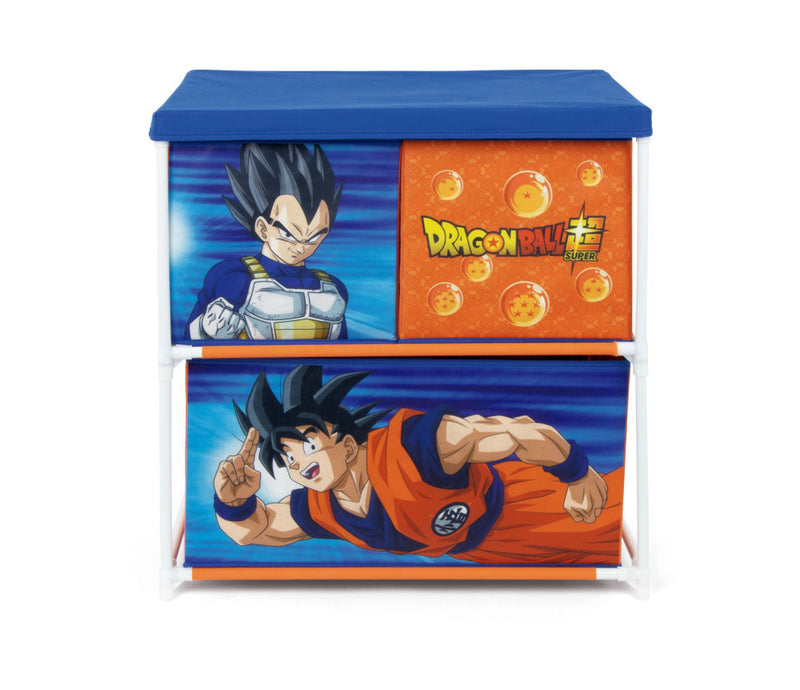 Dragon Ball játéktároló állvány 3 rekeszes 53x30x60 cm, J-ADX15217DB