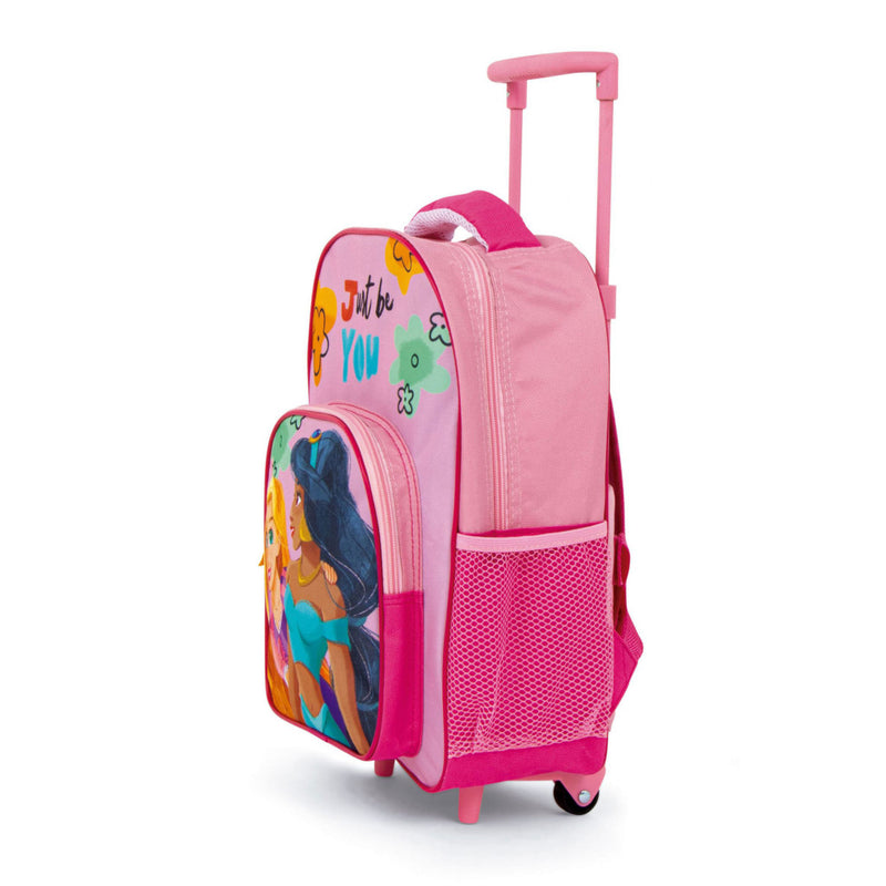 Disney Hercegnők Just You gurulós ovis hátizsák, táska 36 cm, J-ADX15397WD