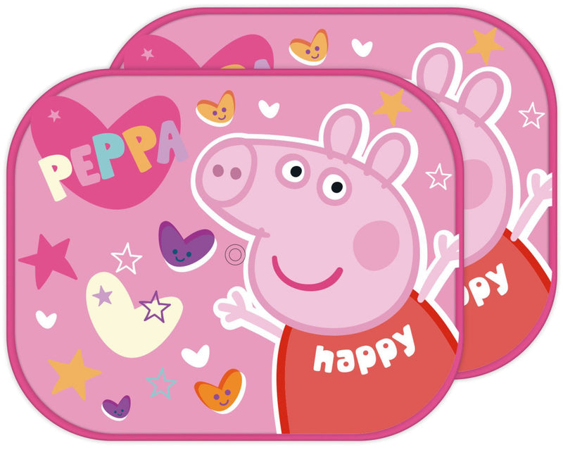 Peppa malac Happy napellenző ablakra 2 db-os, J-ADX16150PP